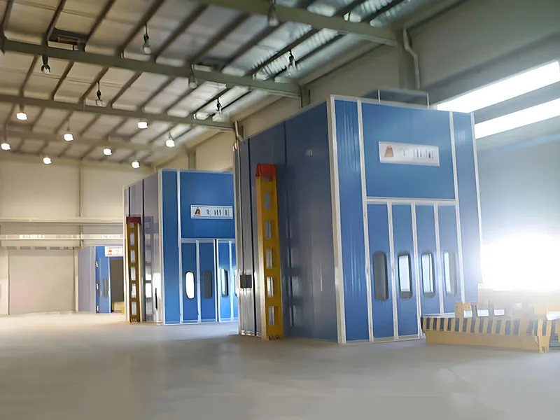 Large Spray Booth in India Suzlon Company