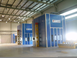 Large Spray Booth in India Suzlon Company