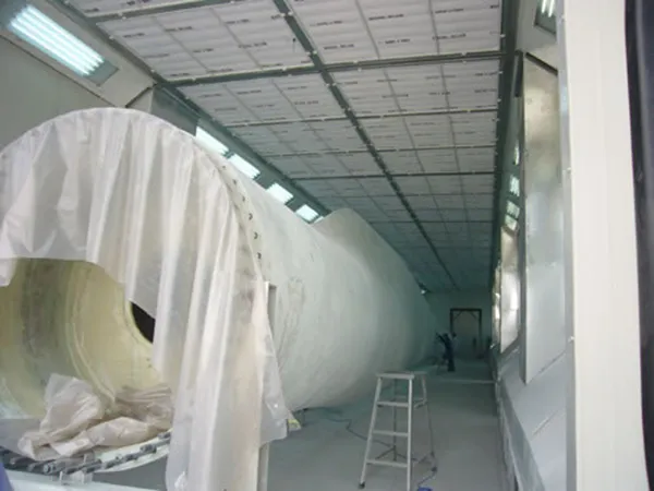 Wind Turbine Blade Paint Spray Booth