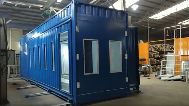 Container Spray Booth