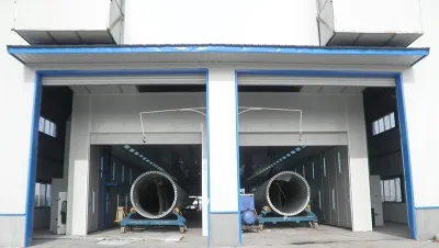 Painting Booth Solution for Wind Turbine Blades & Columns