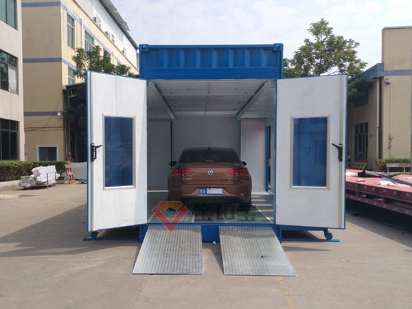 mobile auto spray paint booth machine/car