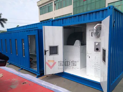 BZB-BF Mobile Container Spray Booth