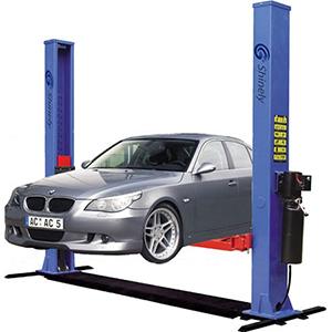 Car Lift (Two Post Lift with Strong Base, Model G232D)
